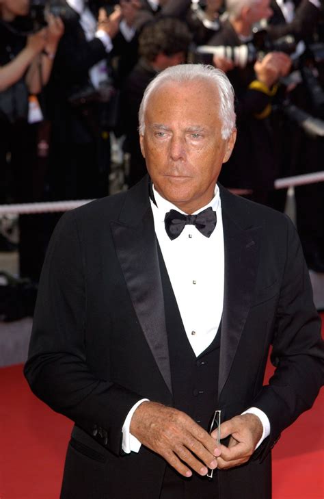 facts about giorgio armani.